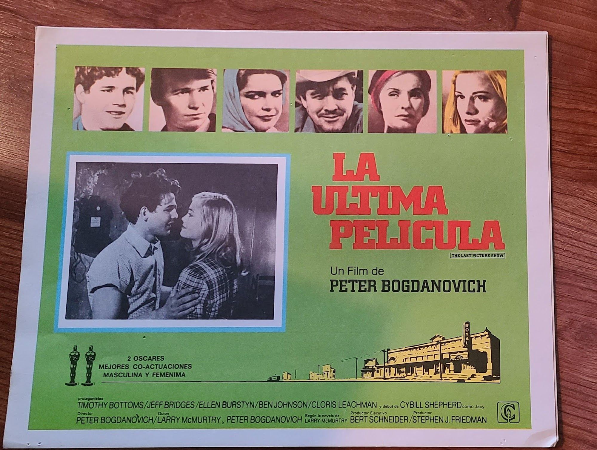 The Last Picture Show 1971 General Lobby Cards