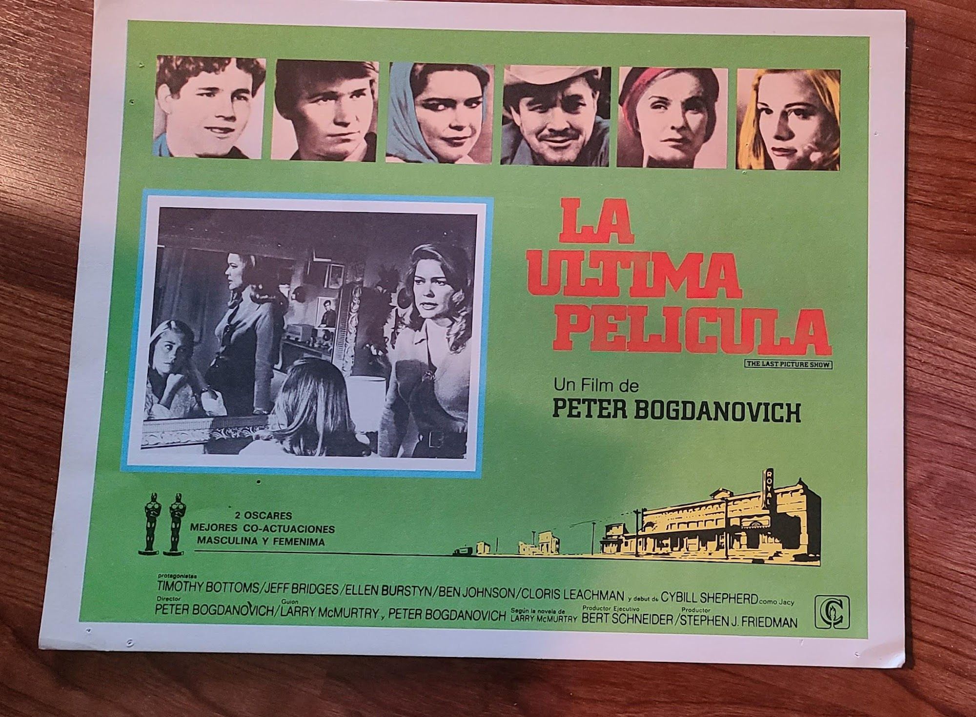 The Last Picture Show 1971 General Lobby Cards