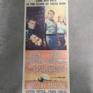 The Last Sunset 1961 Inserts