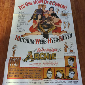 The Last Time I Saw Archie 1961 1 Sheets/US