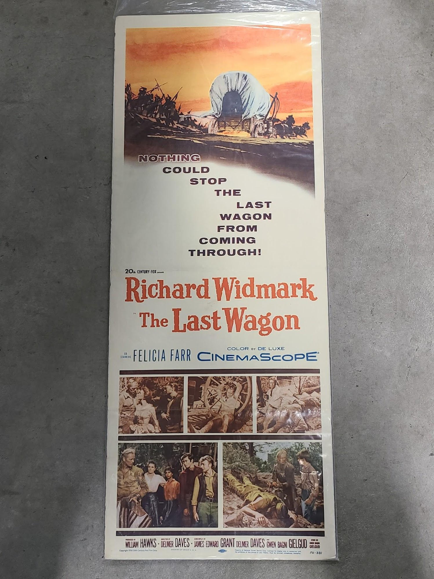 The Last Wagon 1956 Inserts