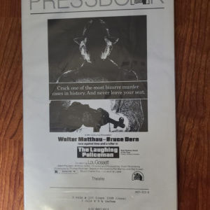 The Laughing Policeman 1973 Press Books