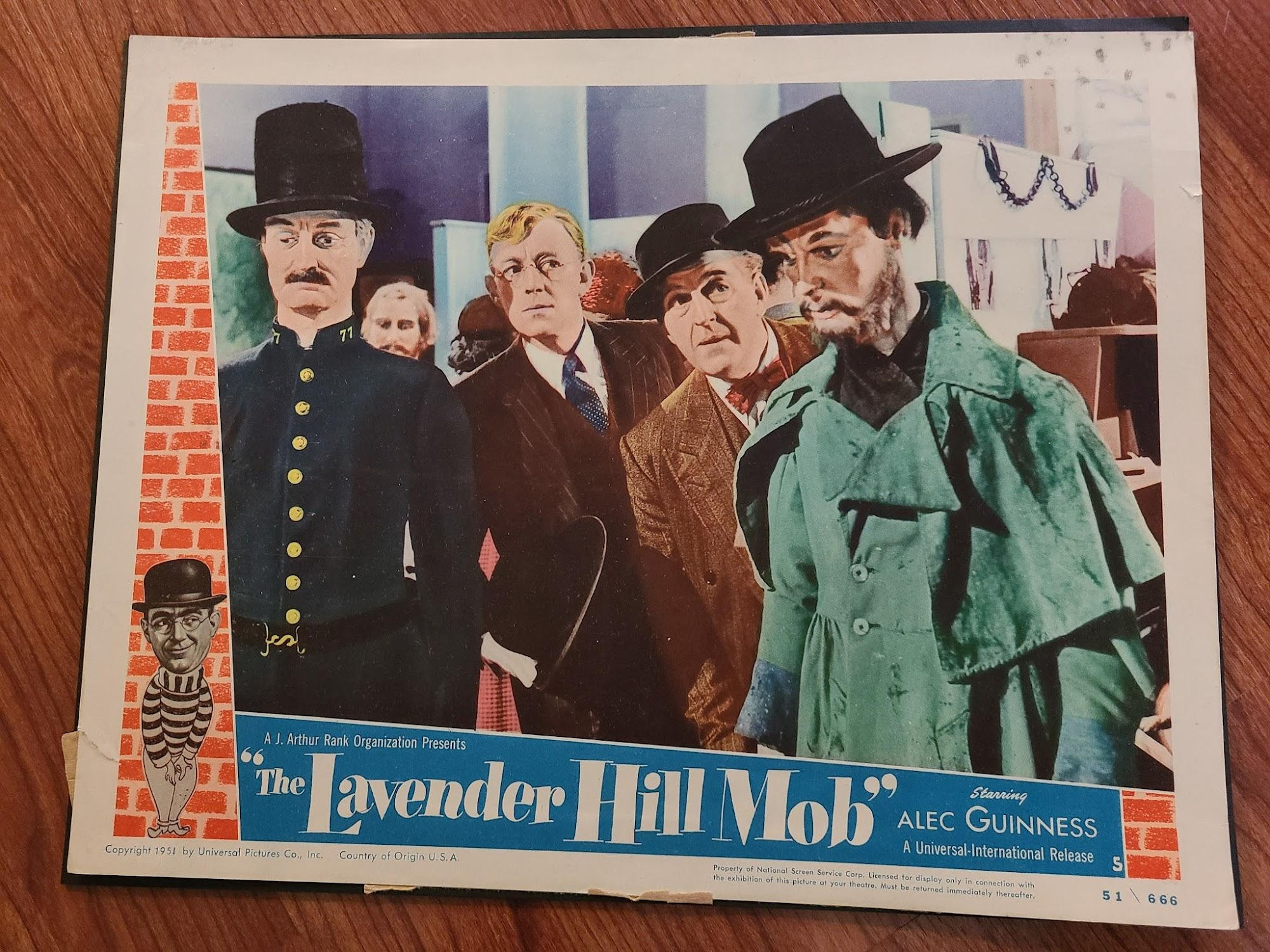 The Lavender Hill Mob 1951 General Lobby Cards