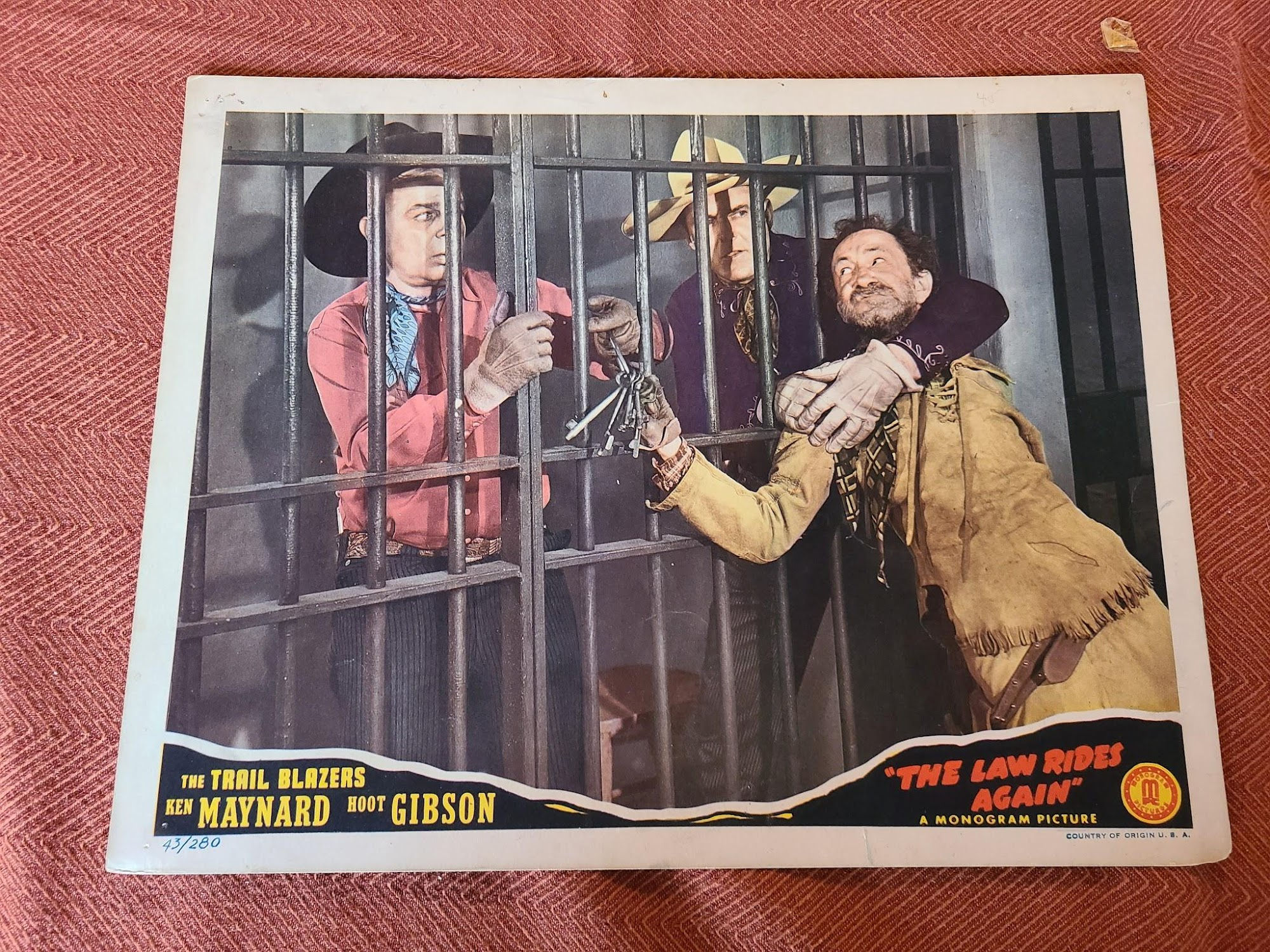The Law Rides Again 1943 Western Lobby Cards