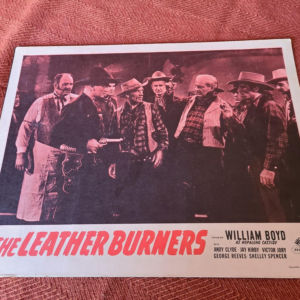 The Leather Burners 1943 Western Lobby Cards