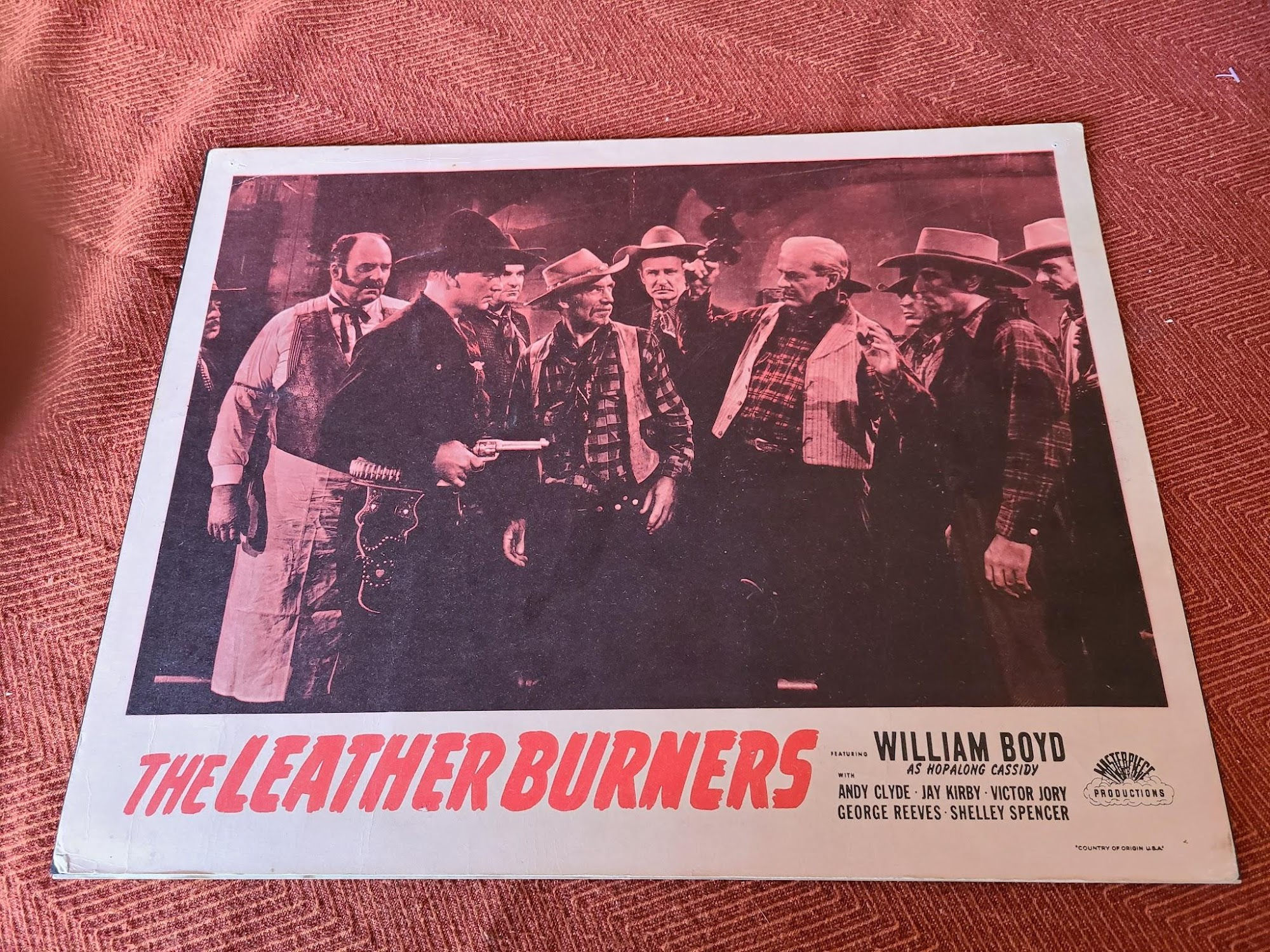 The Leather Burners 1943 Western Lobby Cards