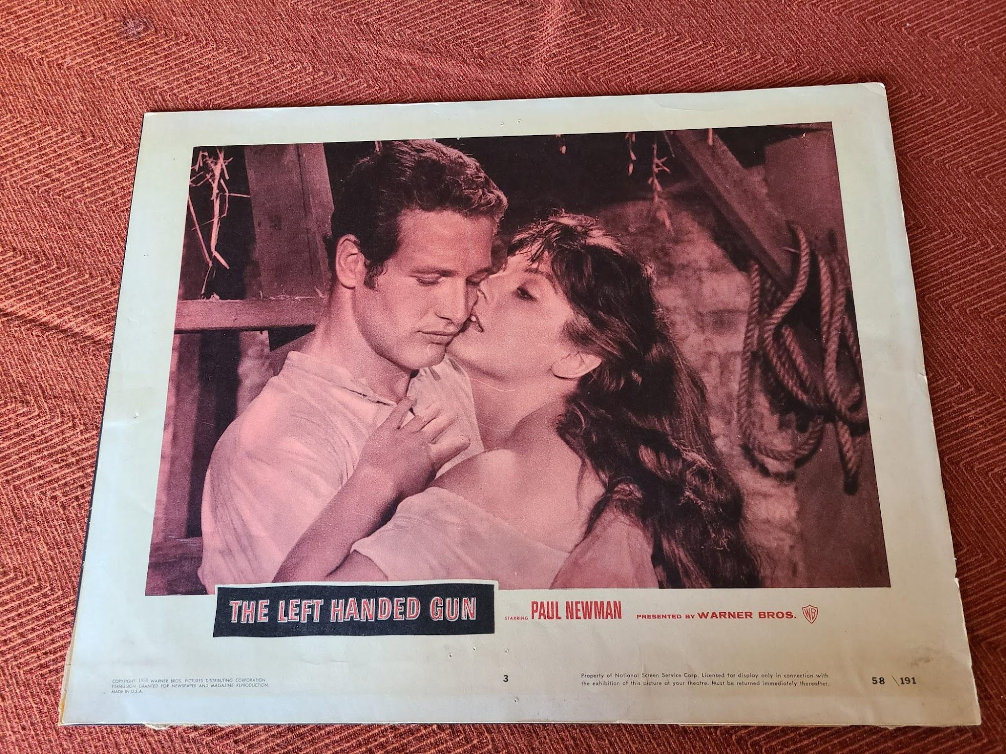 The Left-Handed Gun 1958 Western Lobby Cards