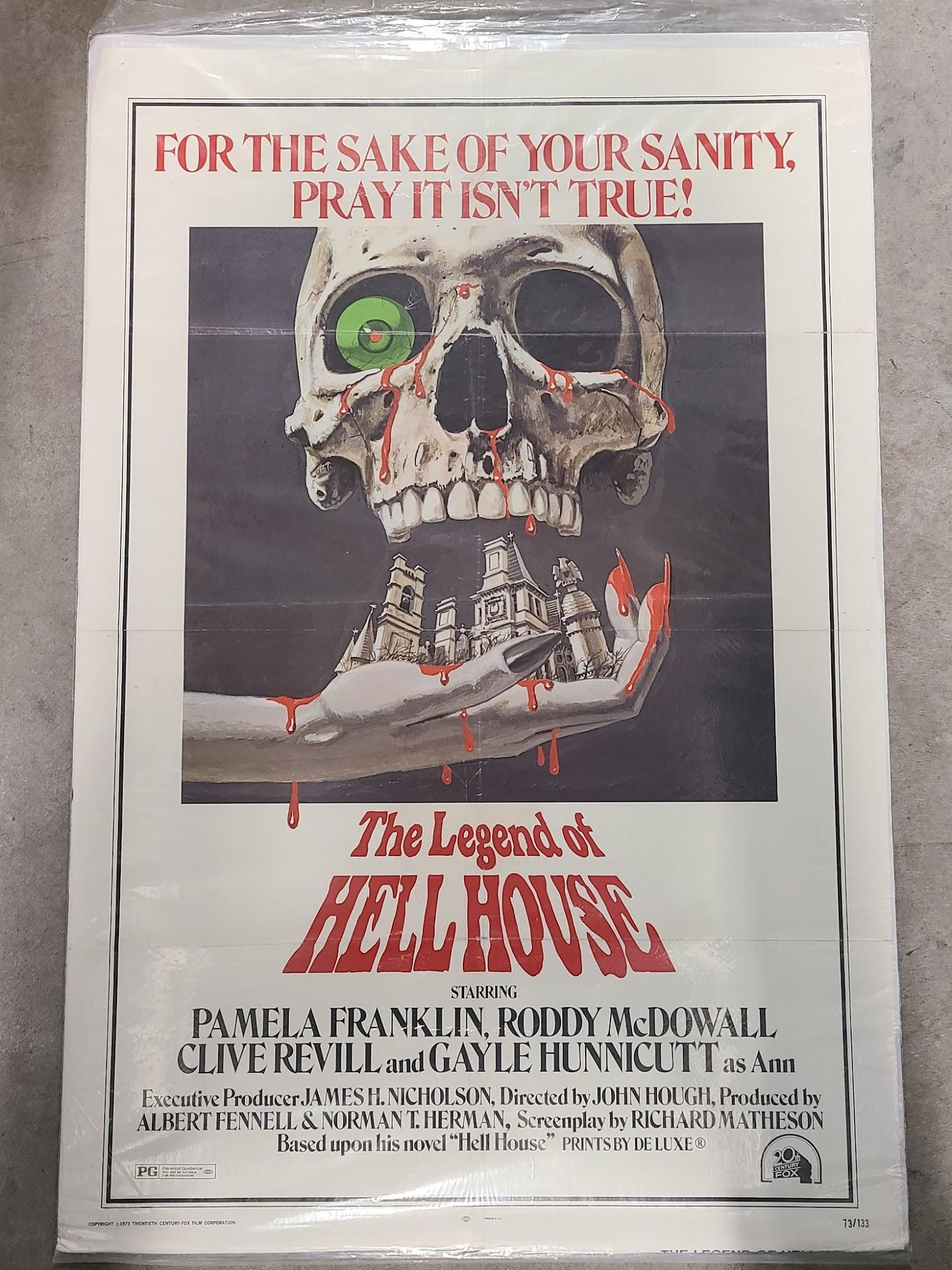 The Legend Of Hell House 1973 1 Sheets/US