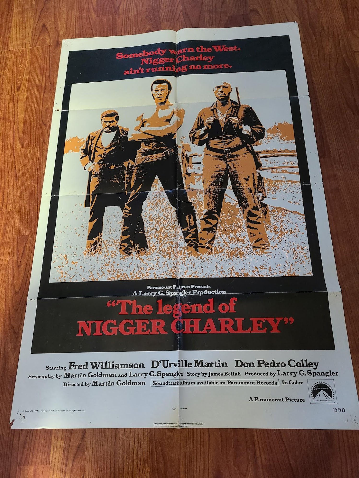 The Legend Of Nigger Charley 1972 1 Sheets/US