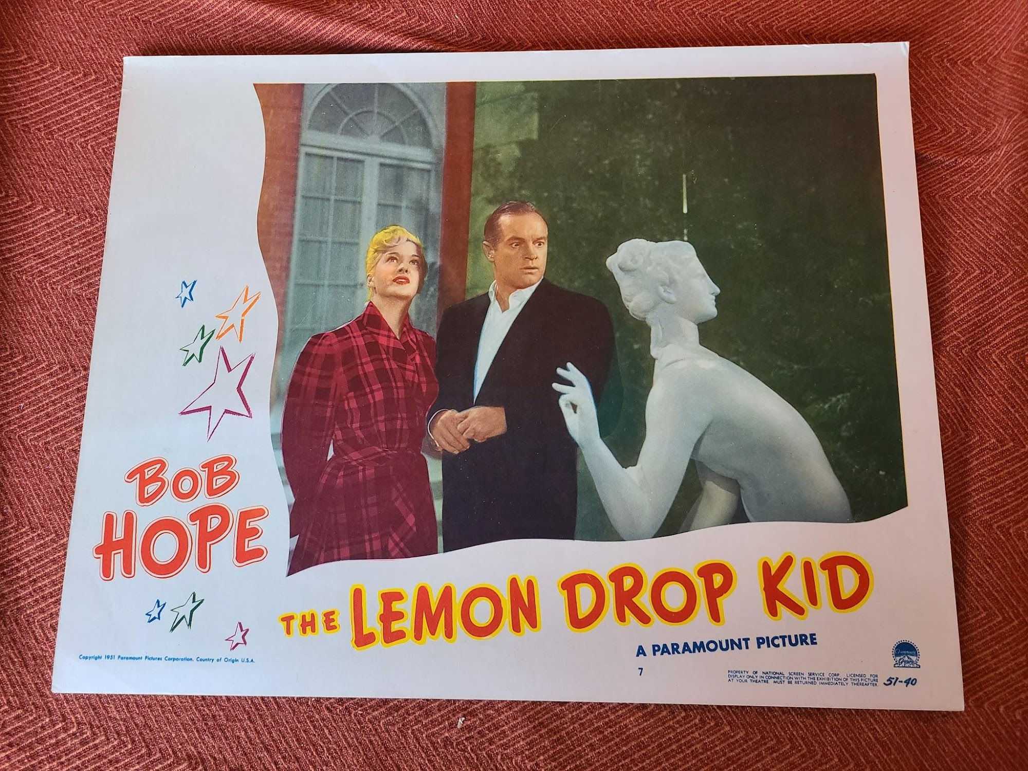 The Lemon Drop Kid 1951 General Lobby Cards