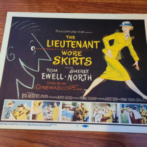 The Lieutenant Wore Skirts 1955 Title Cards