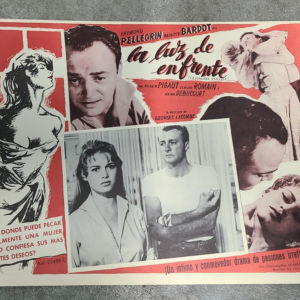 The Light Across The Street 1955 Mexican Lobby Cards