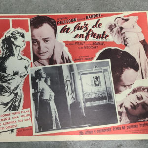 The Light Across The Street 1955 Mexican Lobby Cards