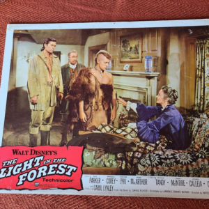 The Light In The Forest 1958 Western Lobby Cards