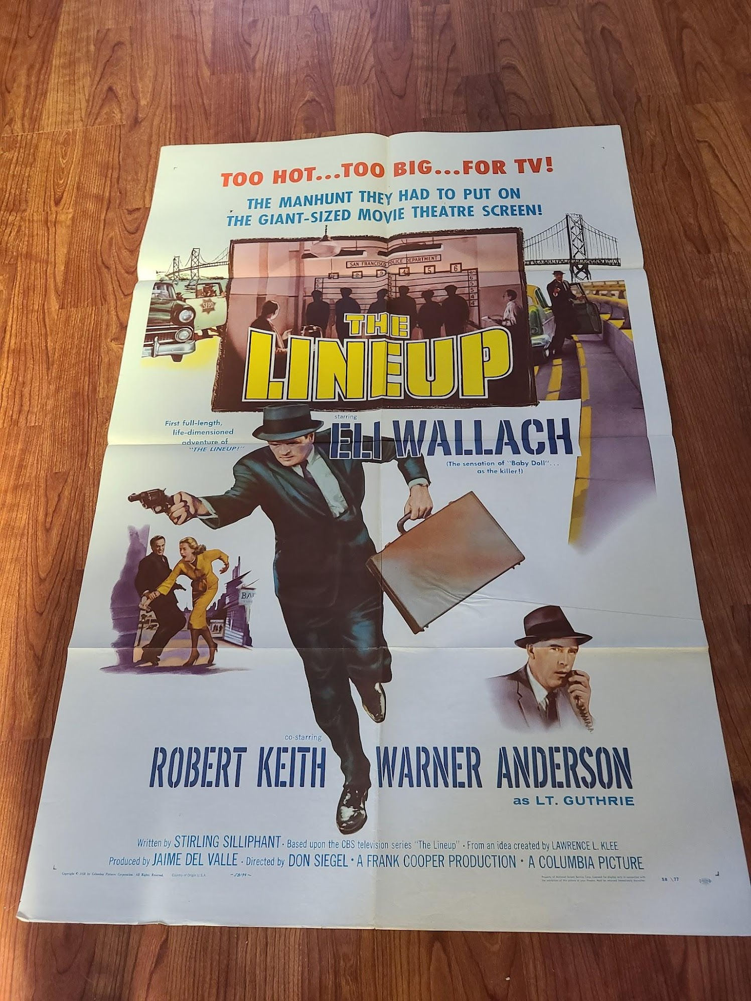 The Line-Up 1958 1 Sheets/US
