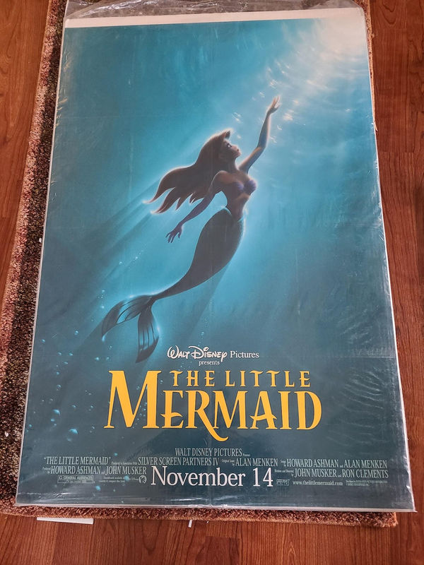 The Little Mermaid 1989 1 Sheets/US