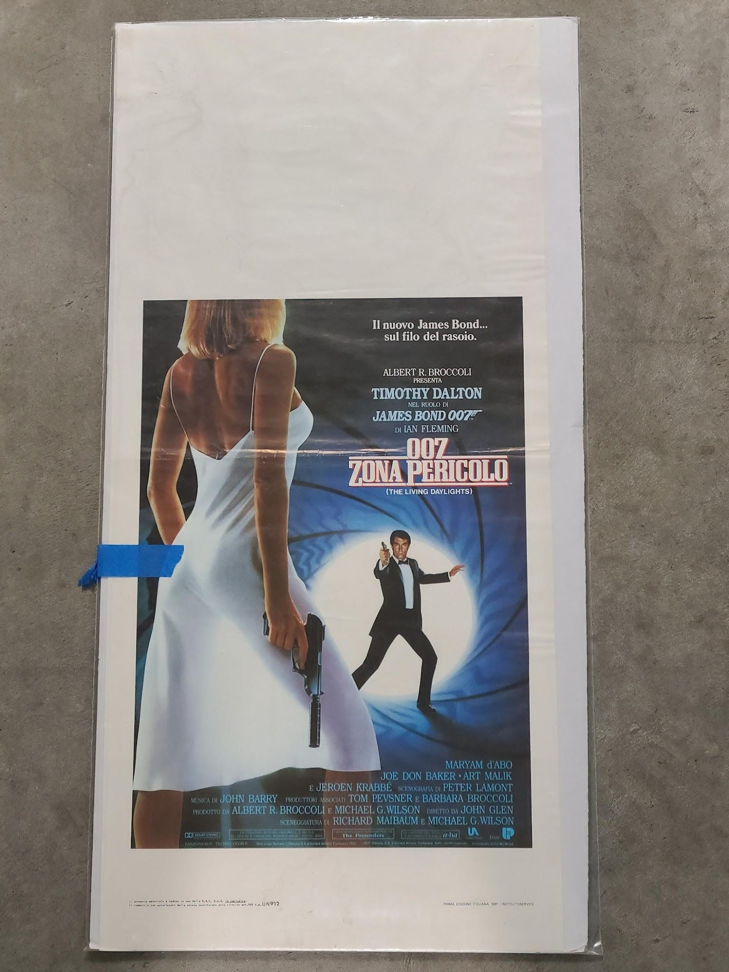 The Living Daylights 1987 Locodina