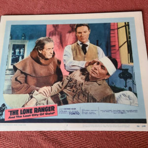 The Lone Ranger/ Lost City Of Gold 1958 Western Lobby Cards