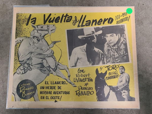 The Lone Ranger 1938 Mexican Lobby Cards