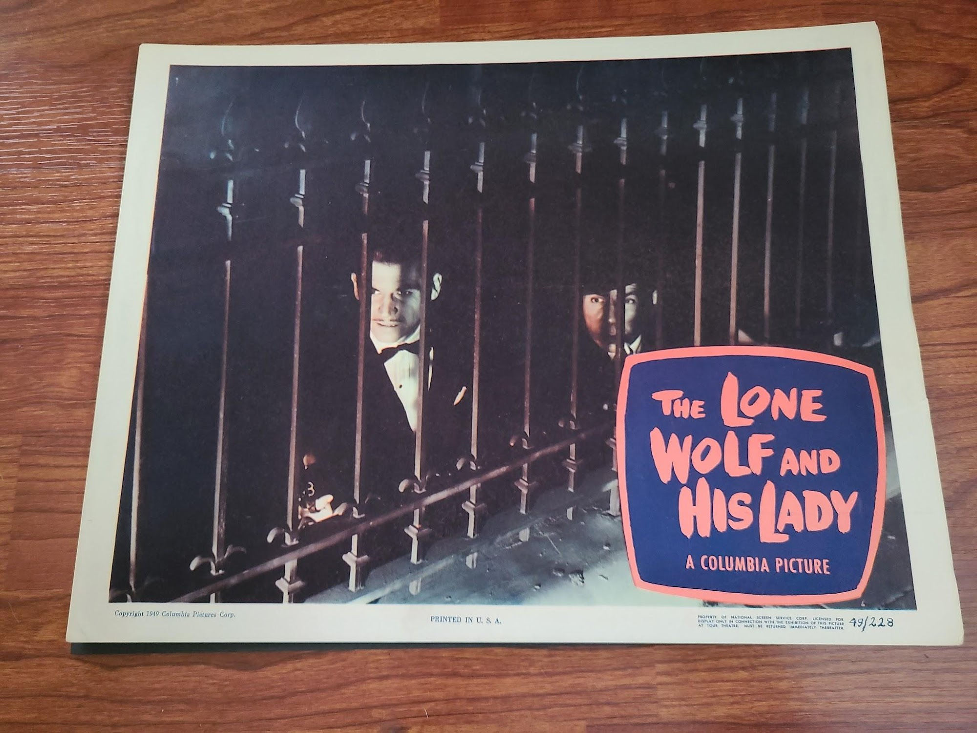 The Lone Wolf And His Lady 1949 General Lobby Cards