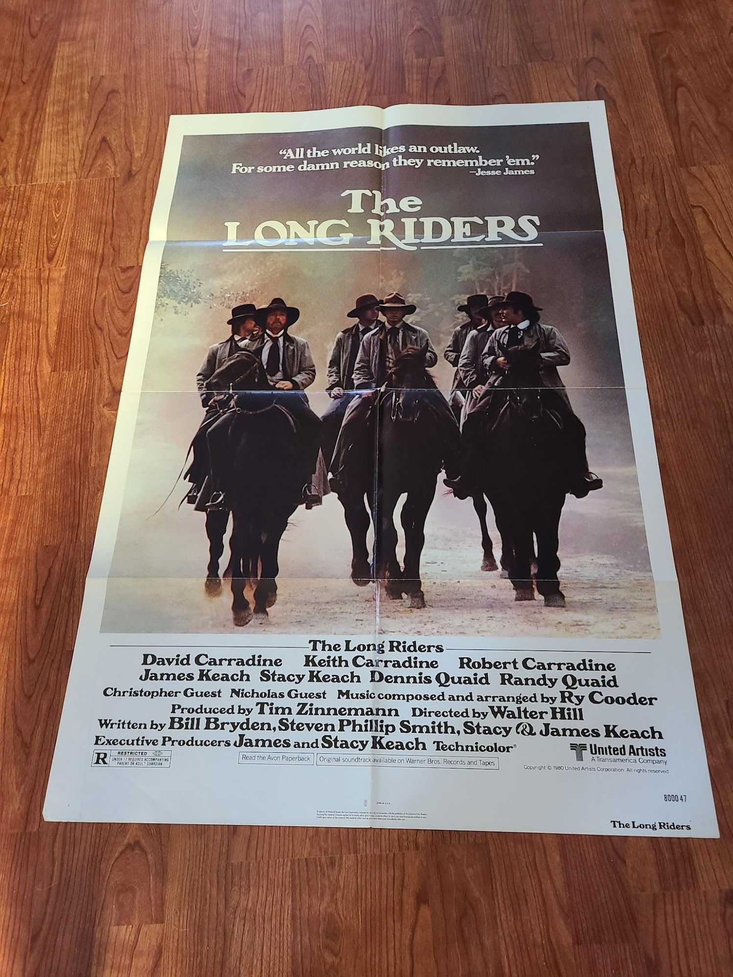 The Long Riders 1980 1 Sheets/US
