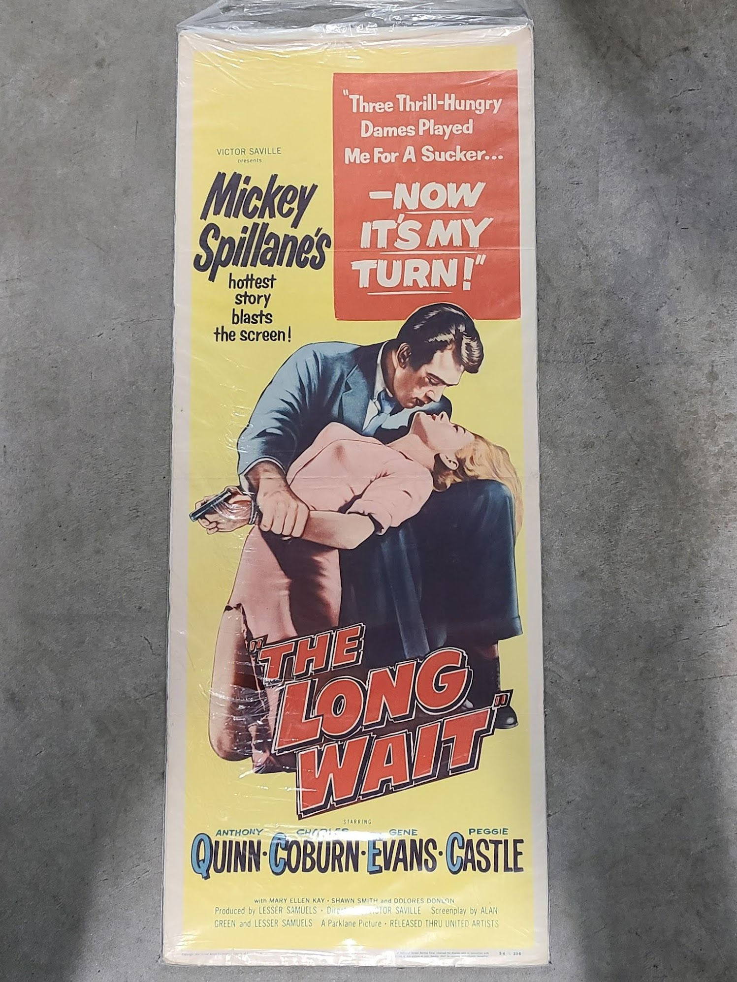 The Long Wait 1954 Inserts