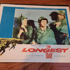 The Longest Day 1962 Military/Aviation Lobby Cards