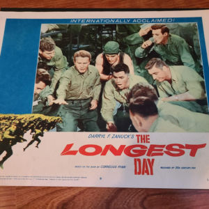 The Longest Day 1962 Military/Aviation Lobby Cards