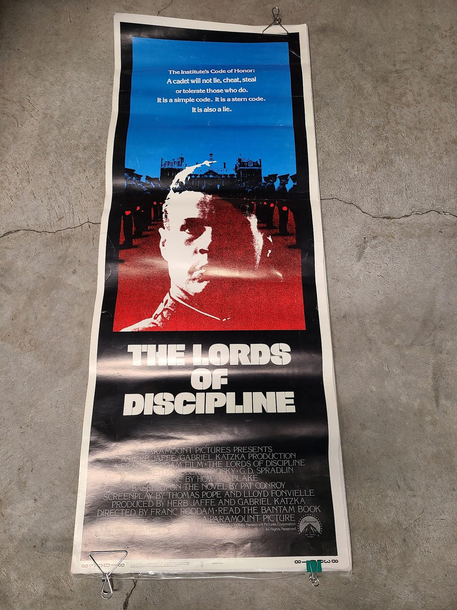 The Lords Of Discipline 1983 Inserts