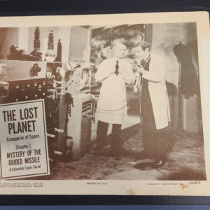 The Lost Planet 1953 Serial Lobby Cards