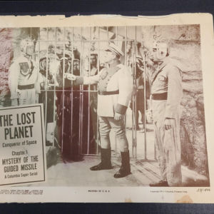The Lost Planet 1953 Serial Lobby Cards