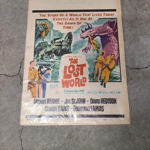The Lost World 1960 Window Cards