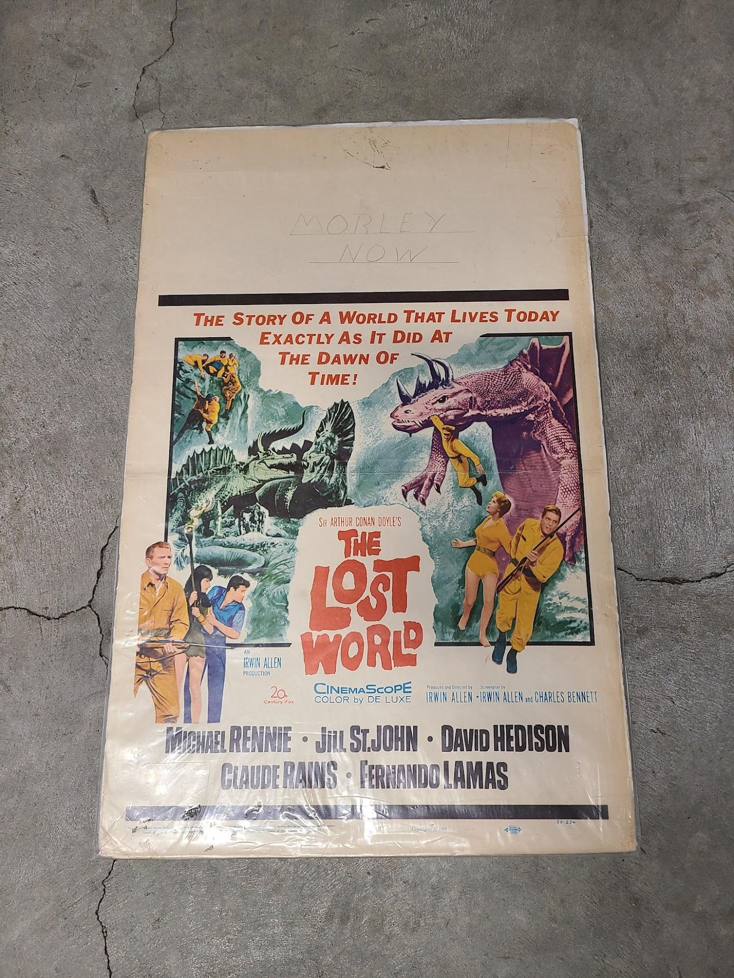 The Lost World 1960 Window Cards