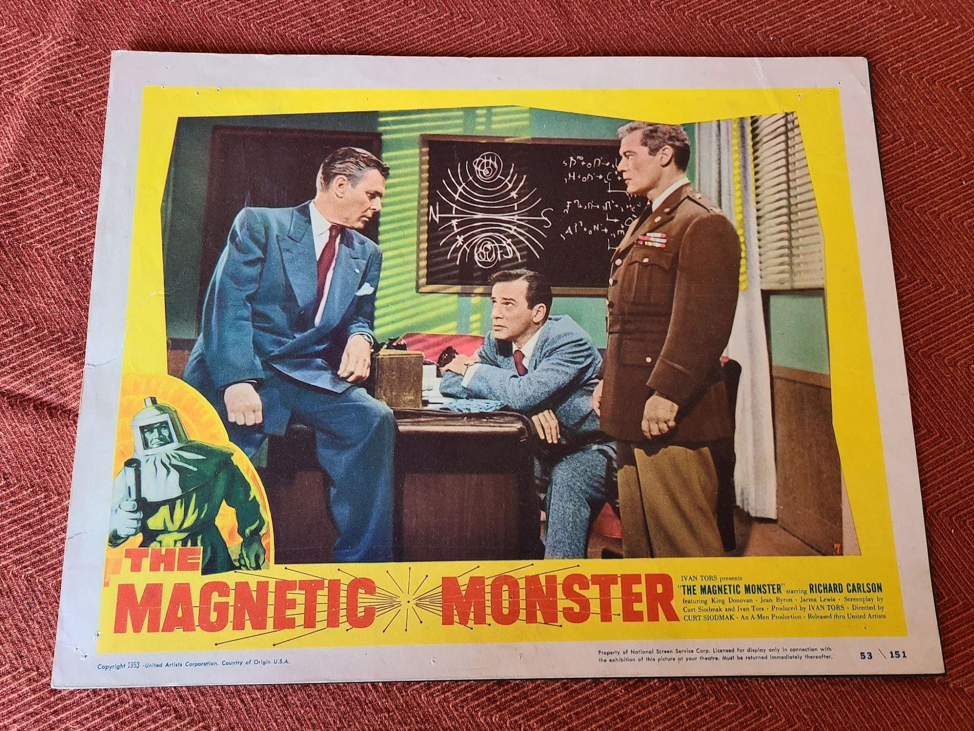 The Magnetic Monster 1953 Scifi/Horror