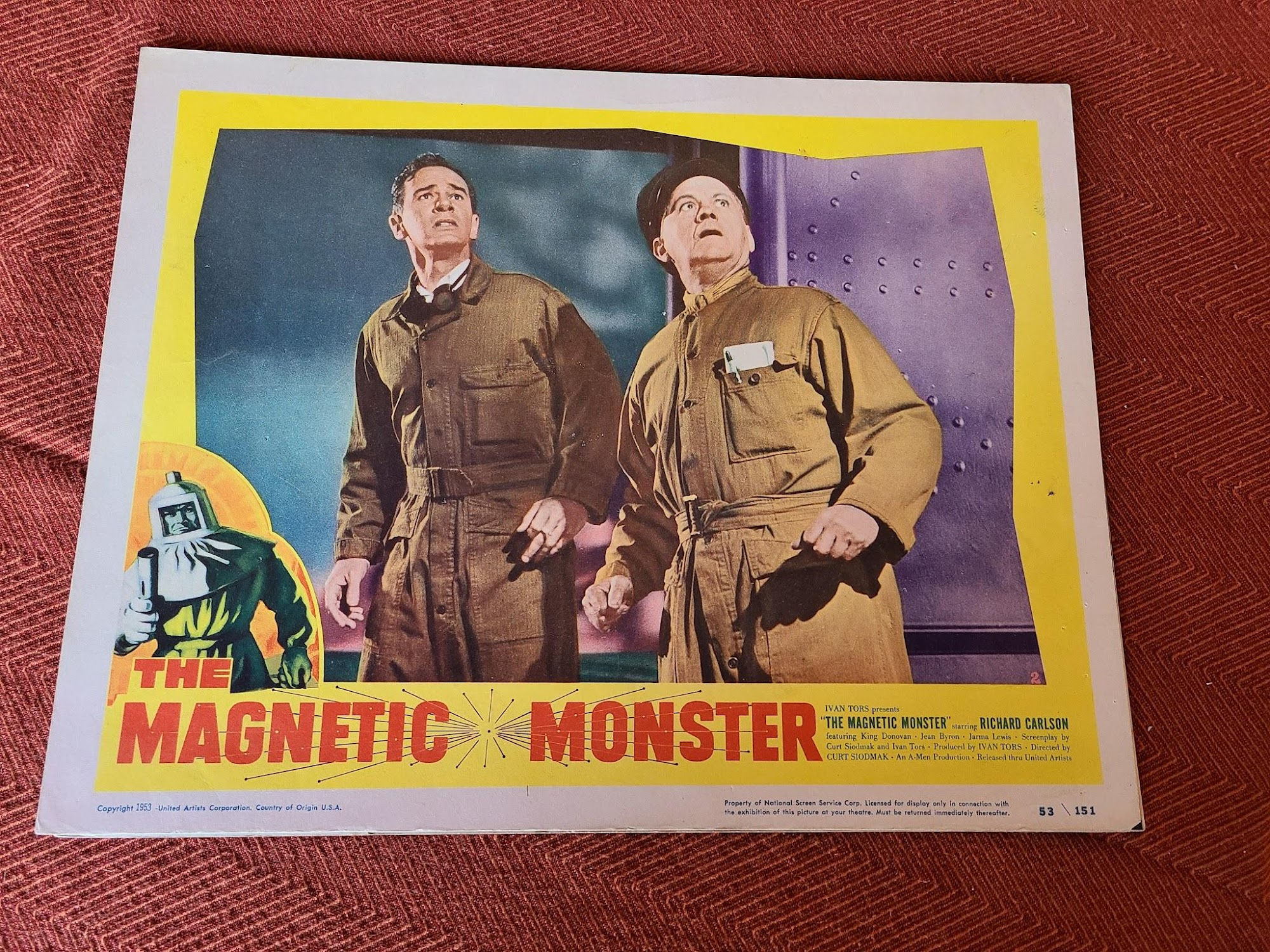 The Magnetic Monster 1953 Scifi/Horror