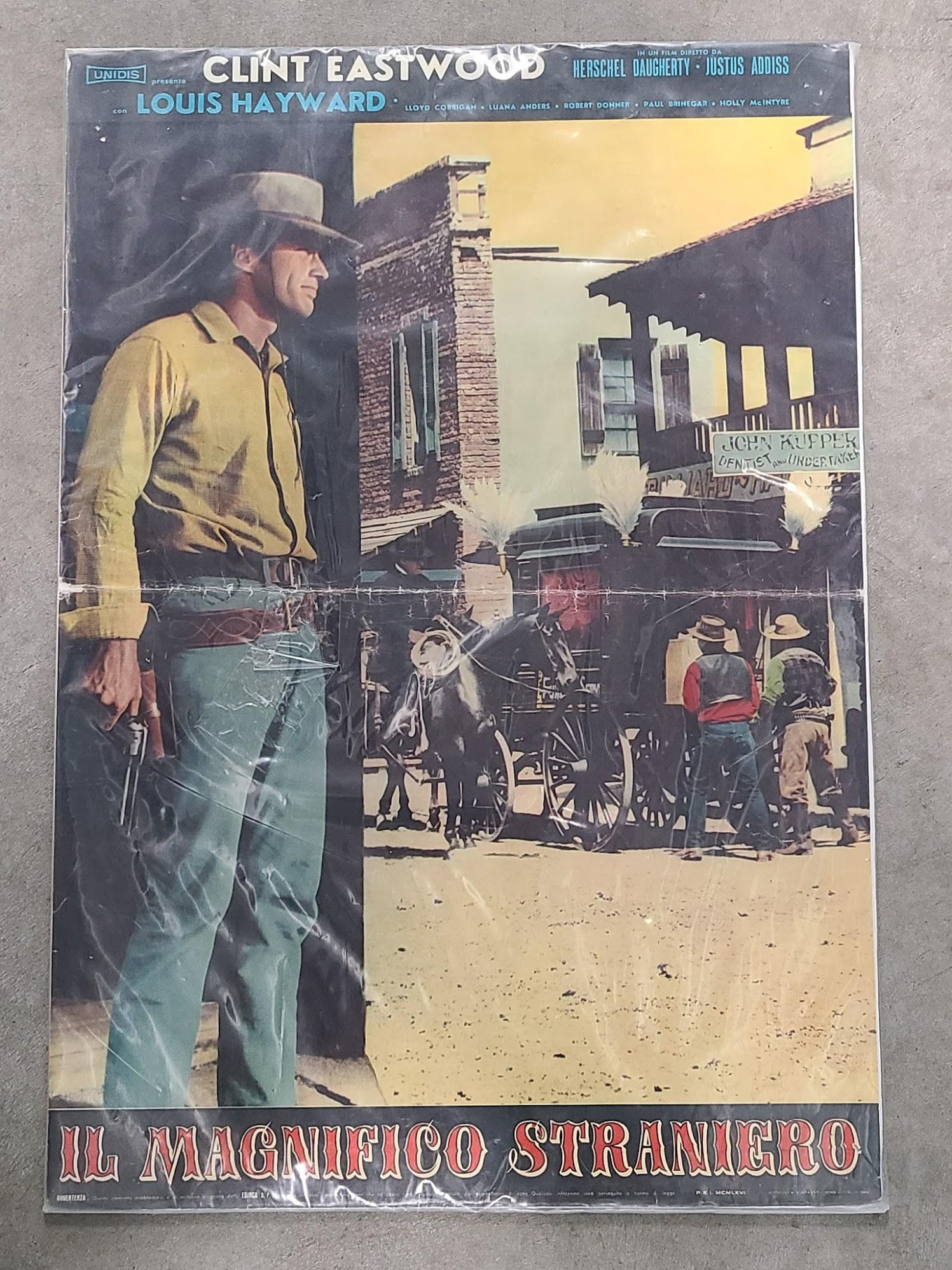 The Magnificent Stranger 1967 Fotobusta