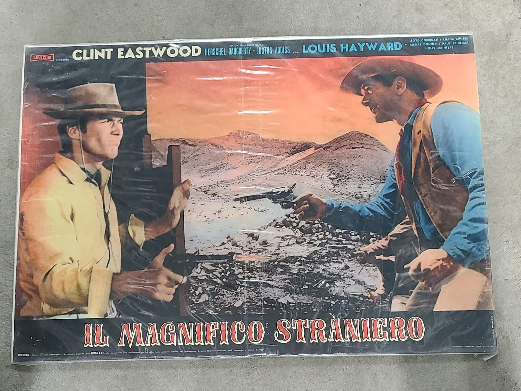 The Magnificent Stranger 1967 Fotobusta