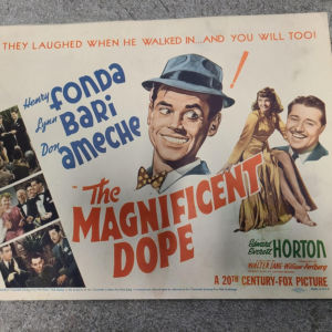 The Magnifient Dope 1942 Title Cards