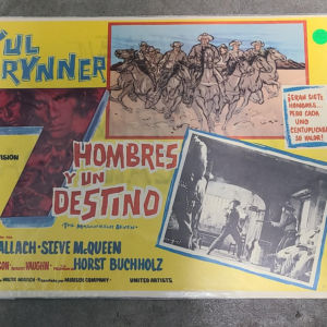 The Magnifient Seven 1960 Mexican Lobby Cards