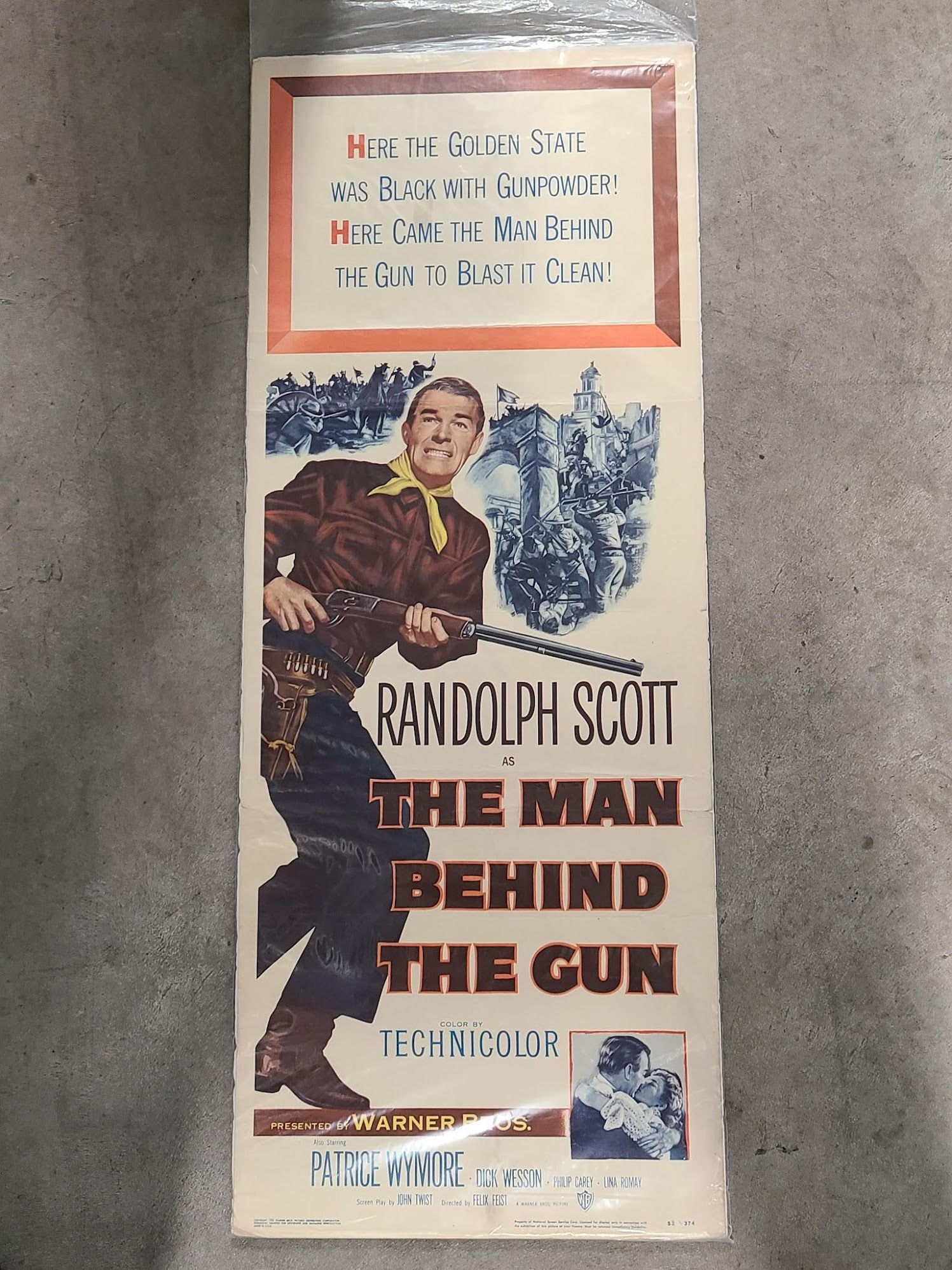 The Man Behind The Gun 1952 Inserts