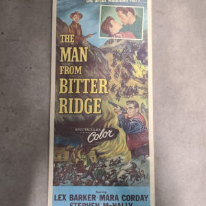 The Man From Bitter Ridge 1955 Inserts