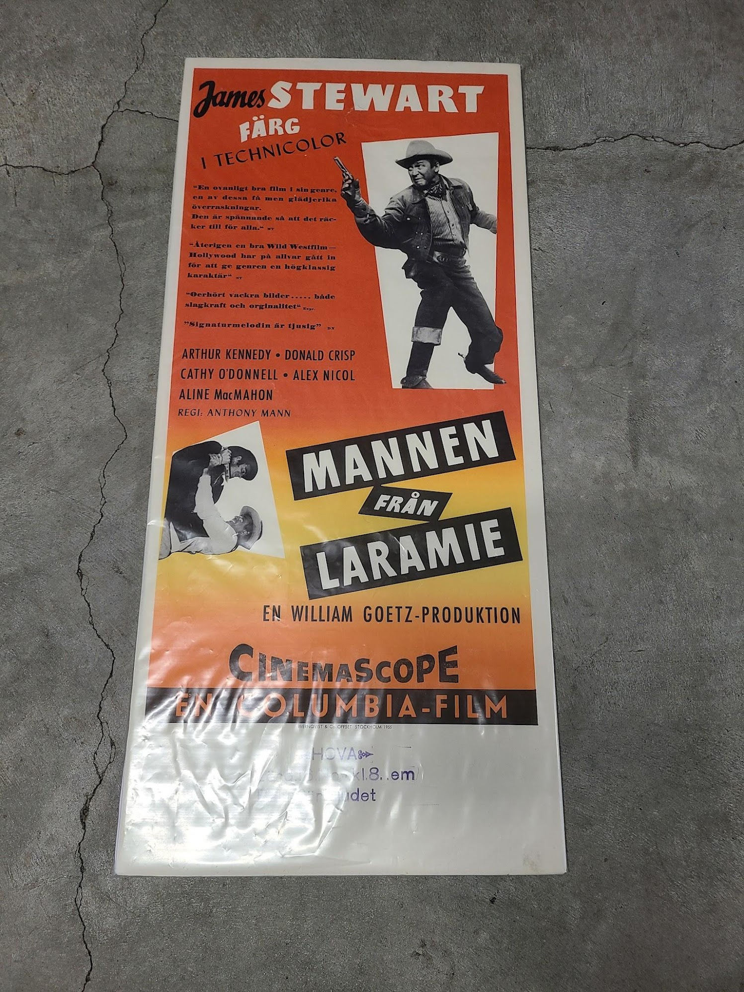 The Man From Laramie 1955 Swedish Slope
