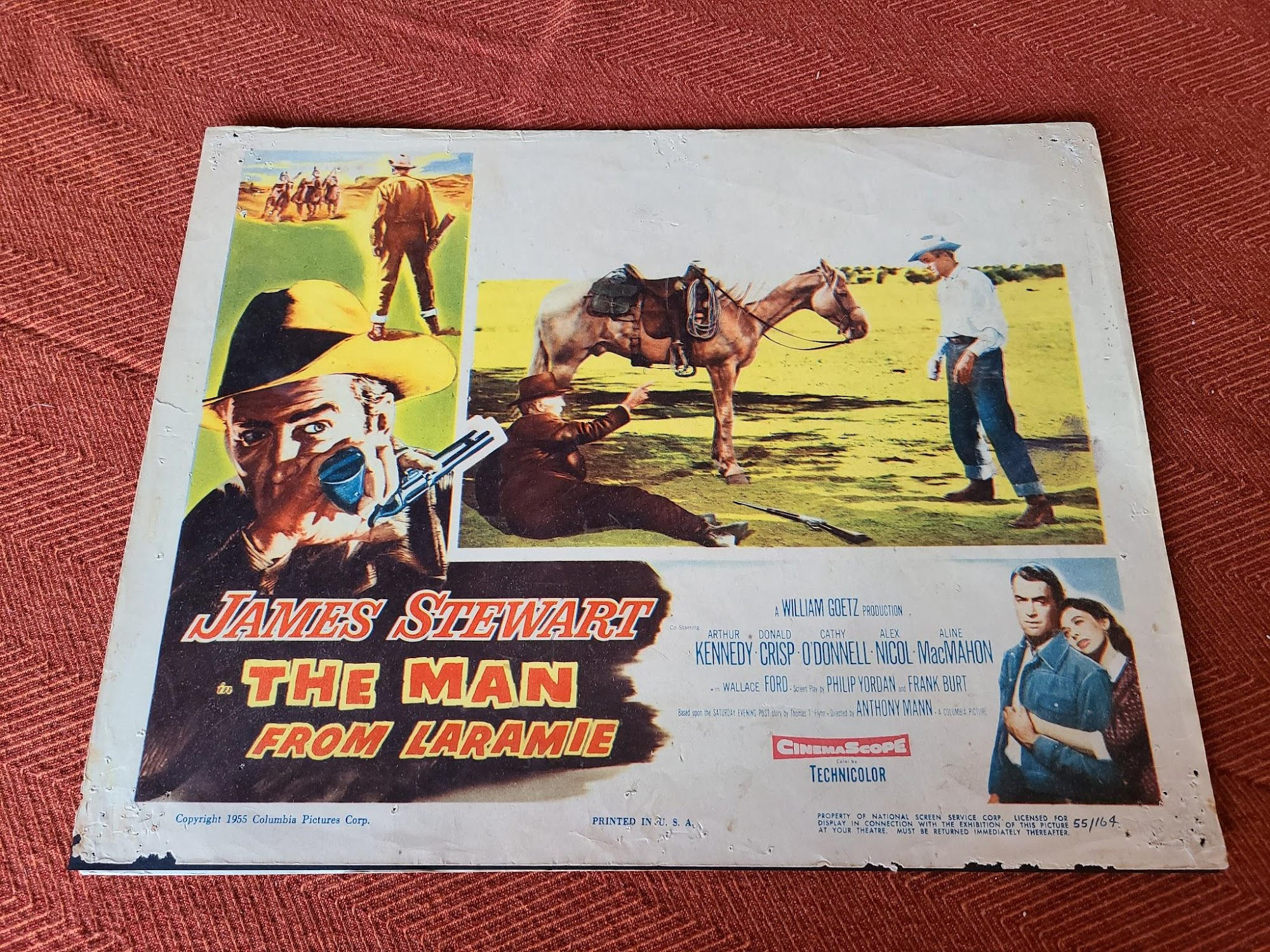 The Man From Laramie 1955 Western Lobby Cards