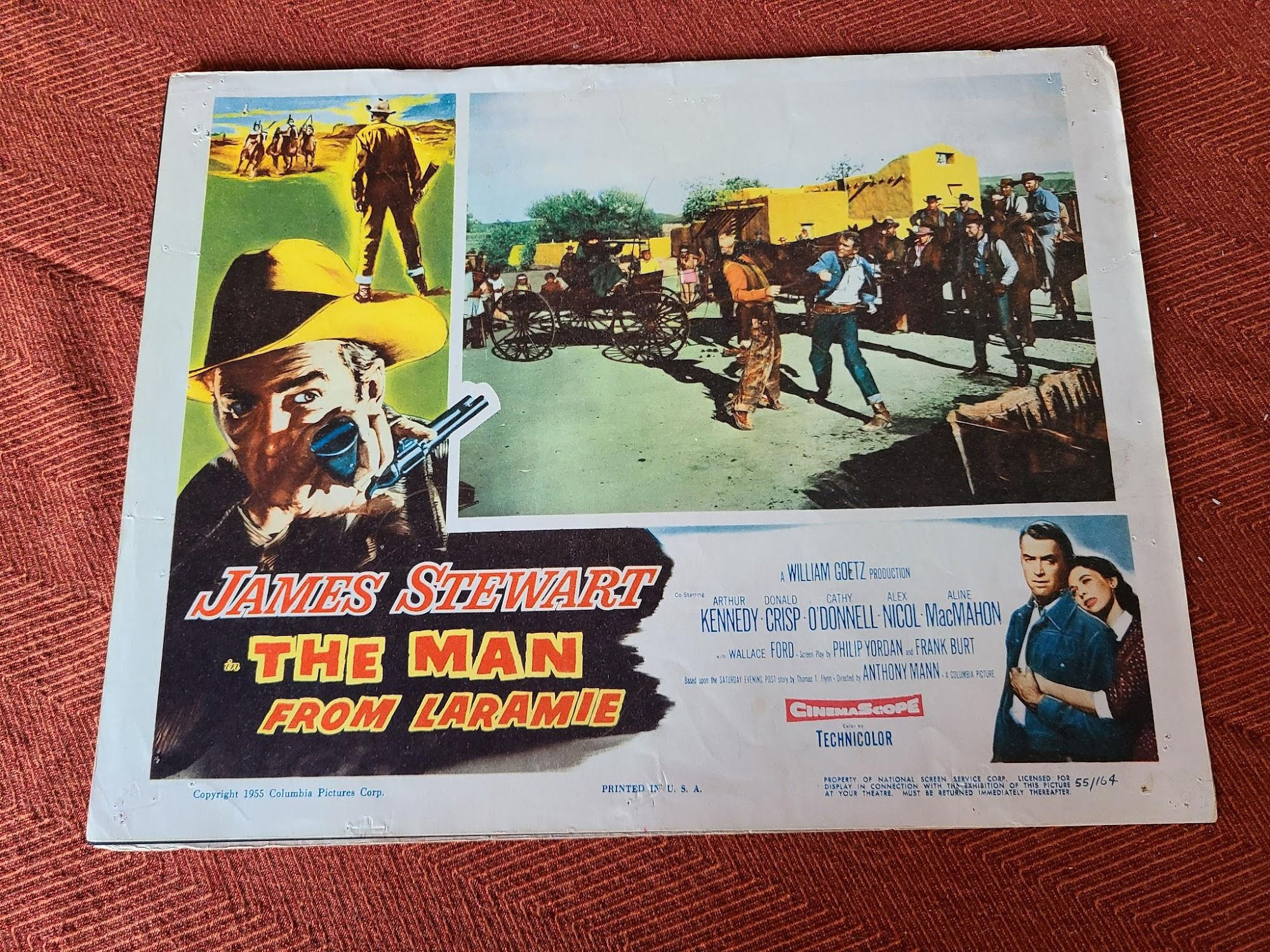 The Man From Laramie 1955 Western Lobby Cards