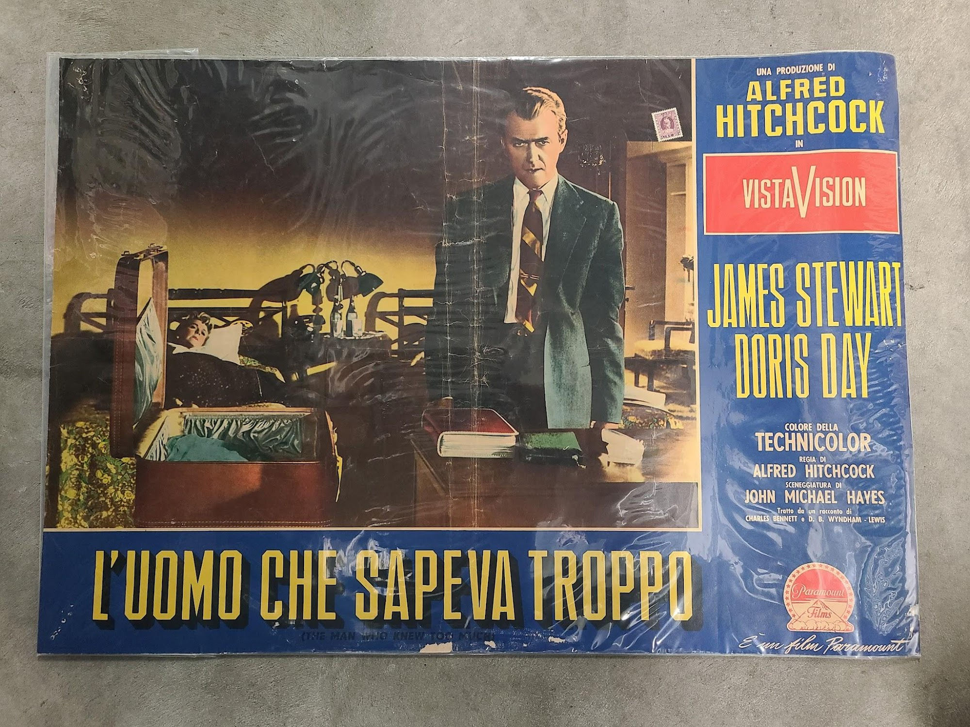 The Man Who Knew Too Much 1956 Fotobusta