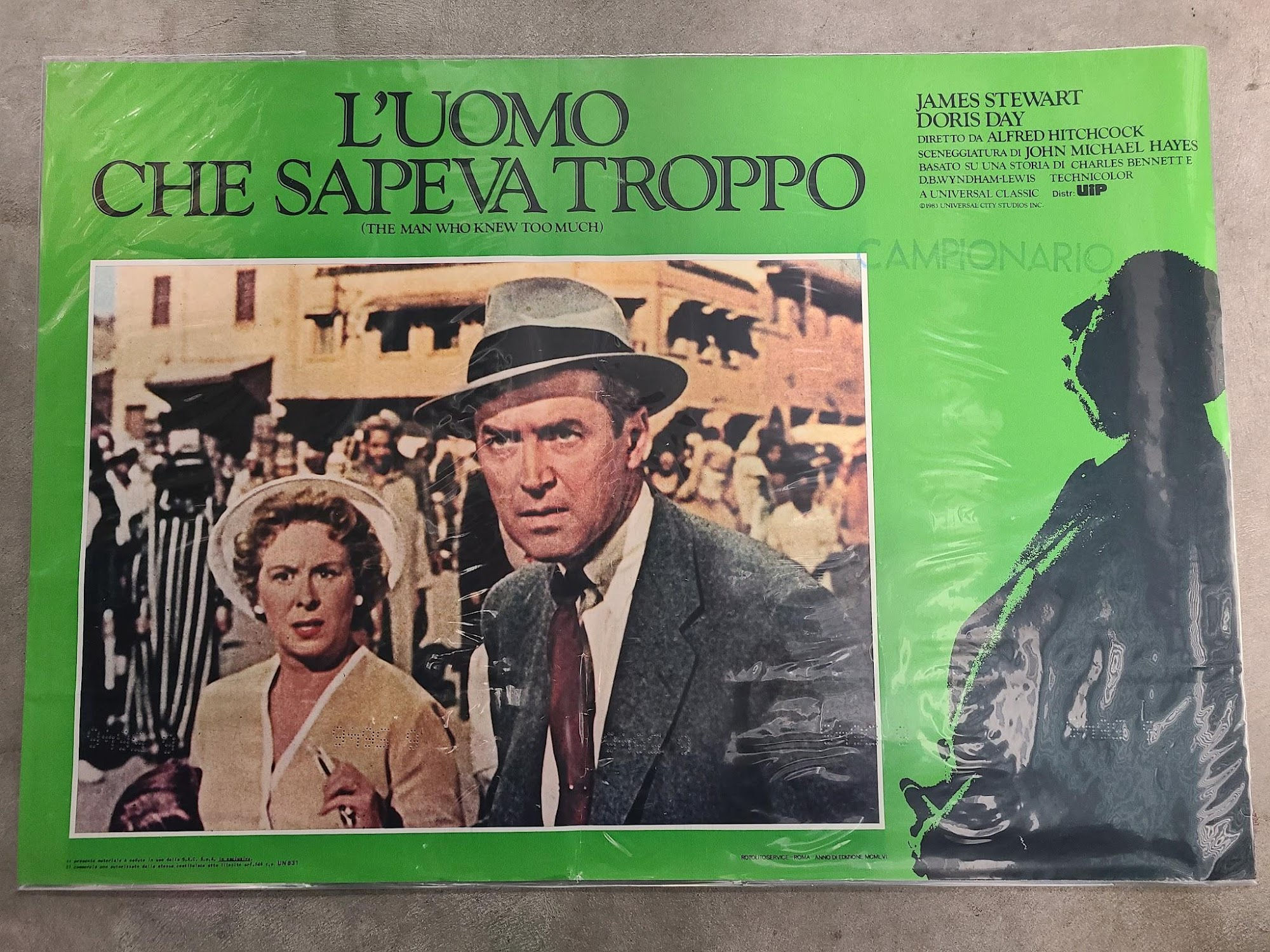 The Man Who Knew Too Much 1956 Fotobusta