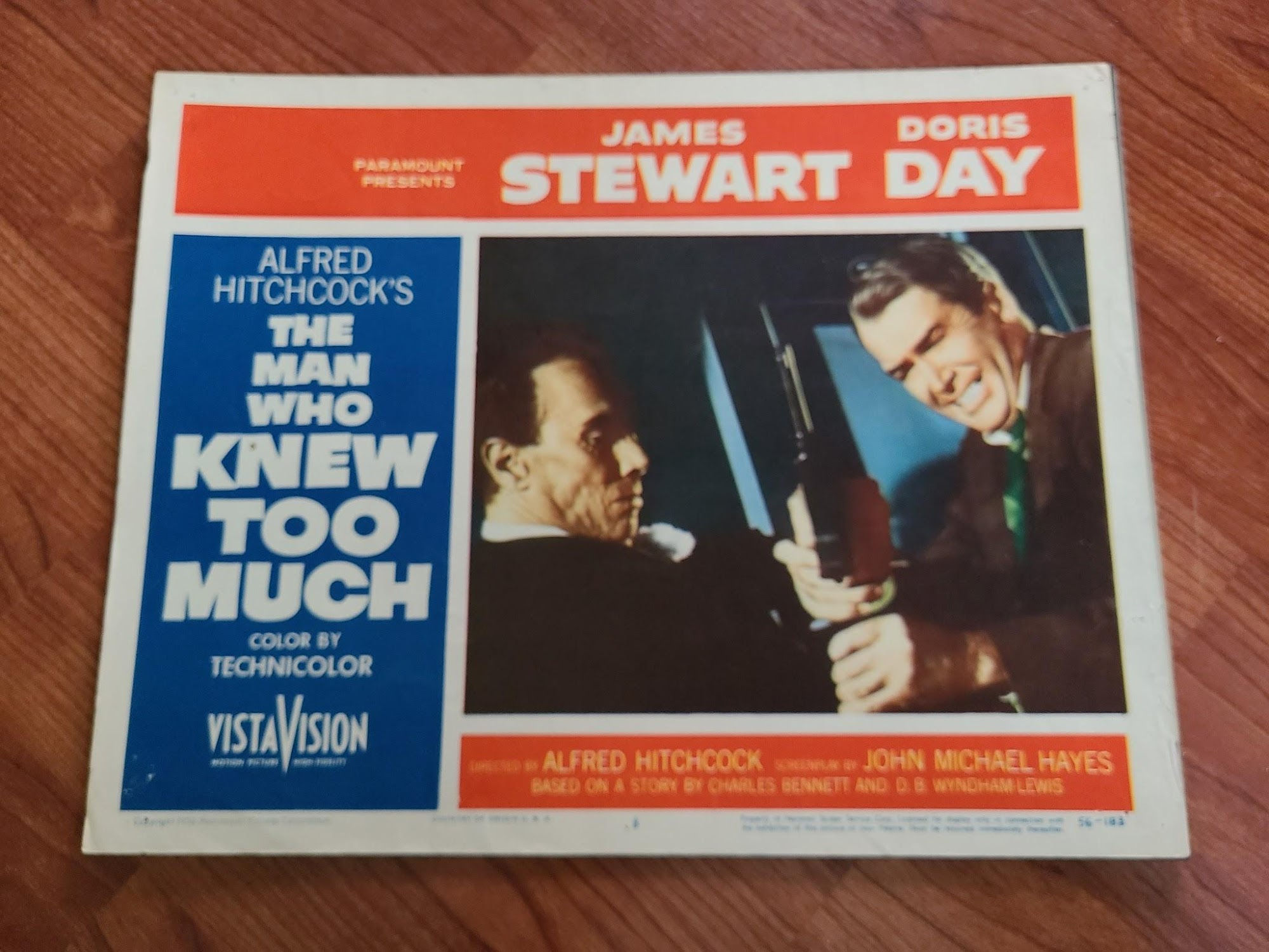 The Man Who Knew Too Much 1956 General Lobby Cards