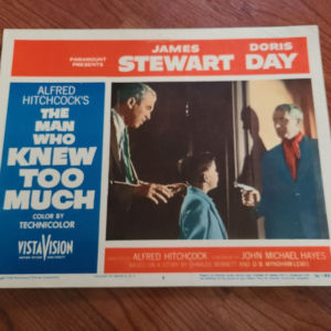 The Man Who Knew Too Much 1956 General Lobby Cards