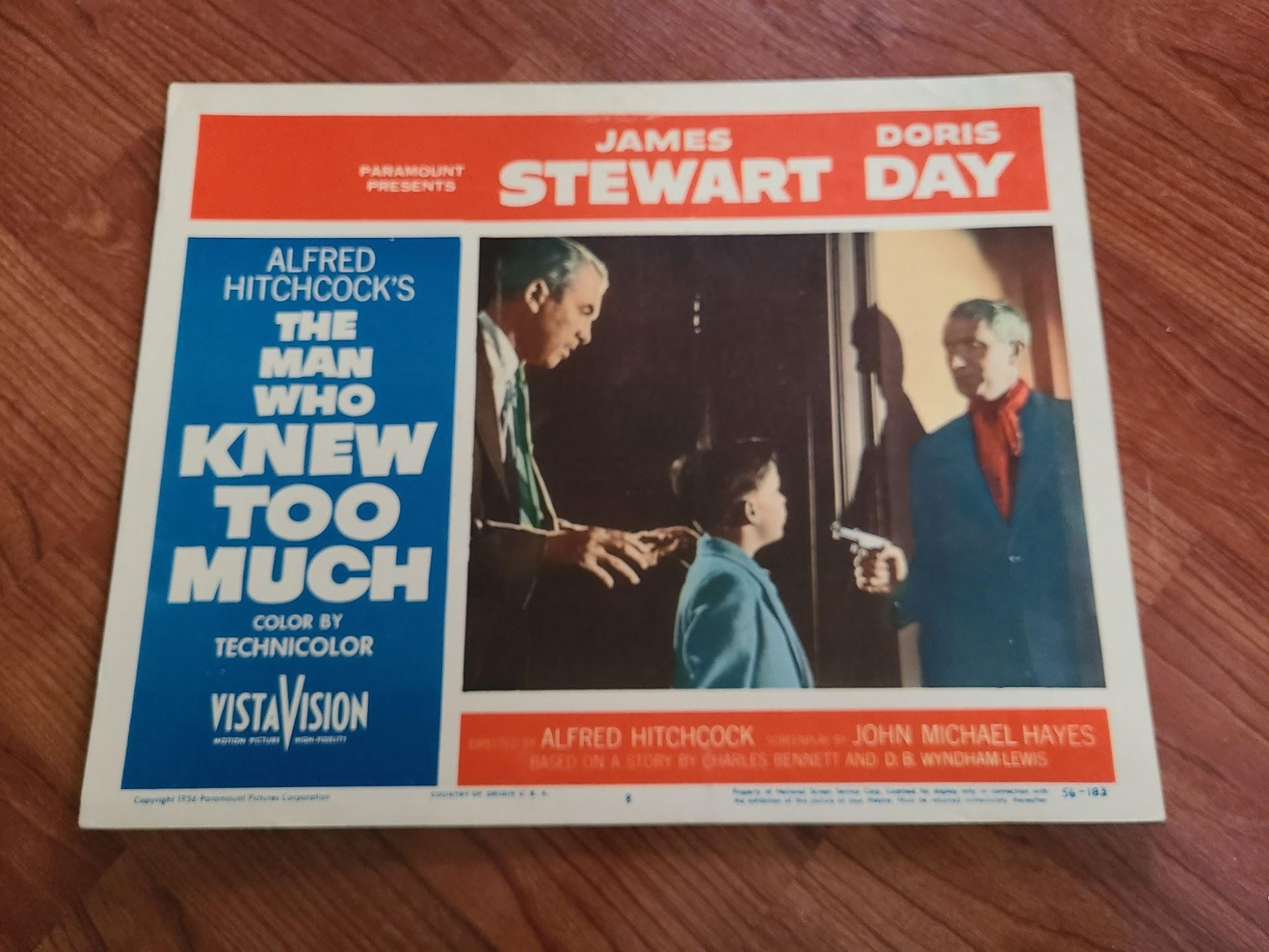 The Man Who Knew Too Much 1956 General Lobby Cards