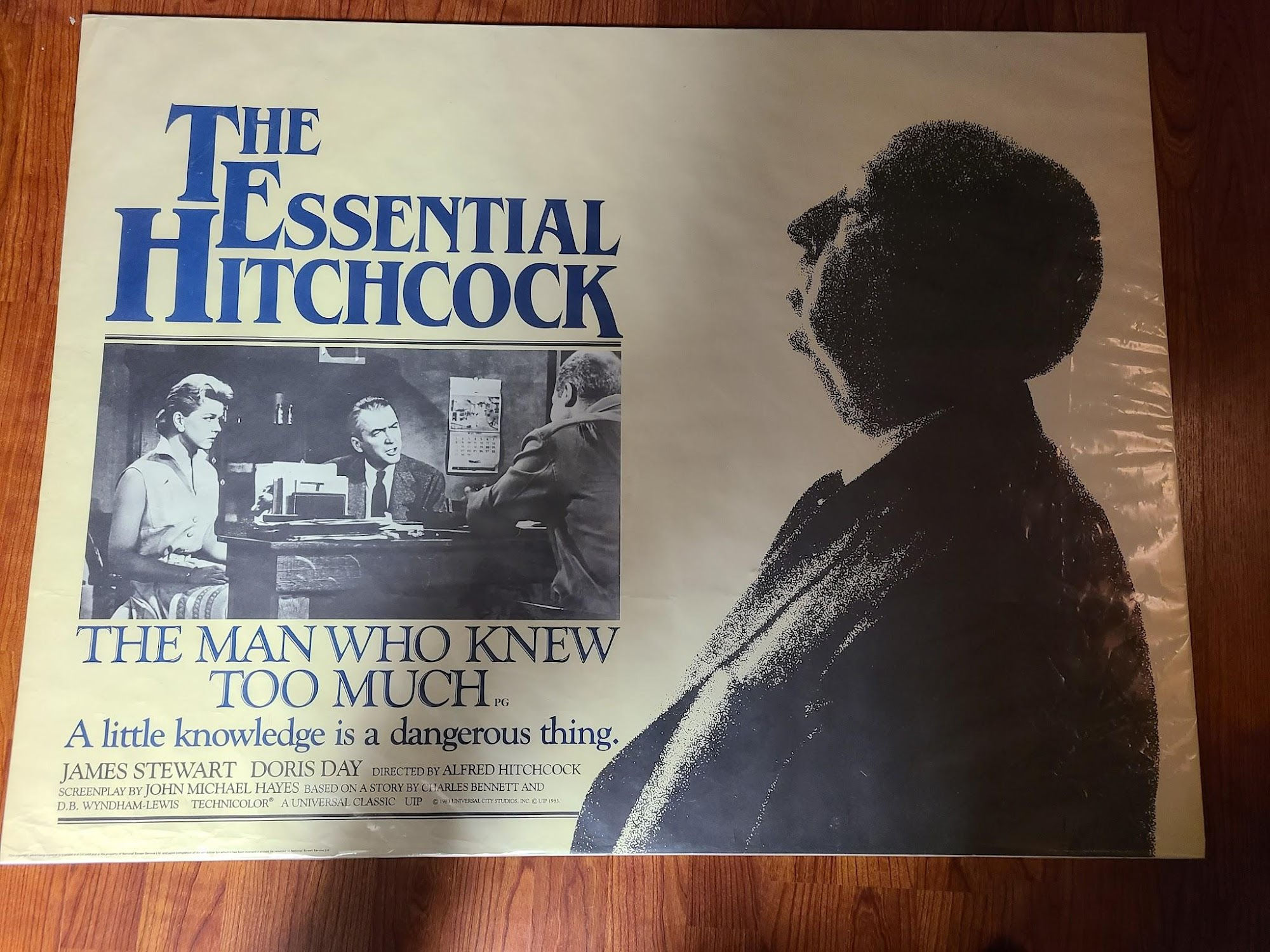 The Man Who Knew Too Much 1956 UK/US 30x40